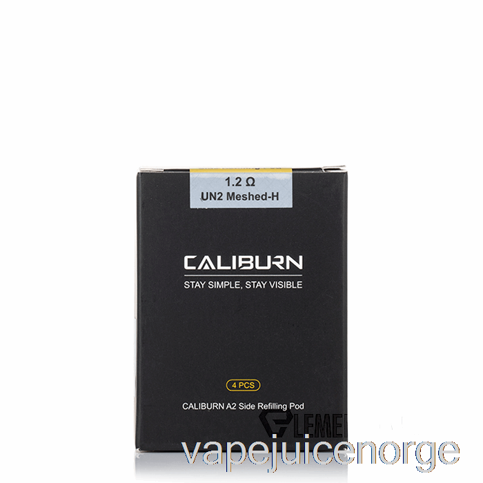 Vape Med Nikotin Uwell Caliburn A2s Erstatningsputer 1,2ohm A2s Pods